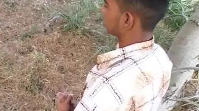 Plan cul exhib en pleine foret