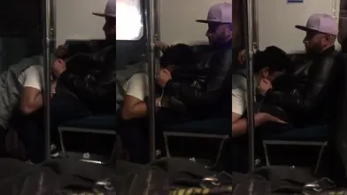 Racaille des cités se fait pomper dans le métro