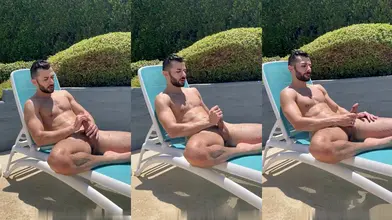 Branle sur un transat