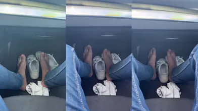 Nettoie mes pieds arabes après ce long voyage - alpha arabe