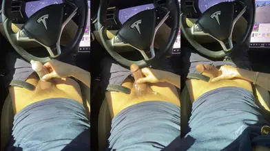 Jouir sur la Voiture