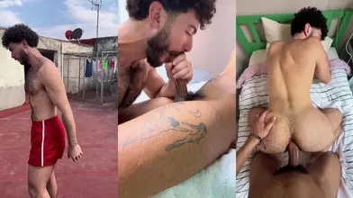 Du toit à chevaucher sa bite