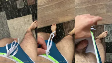 Je Baisse Mon Short Bleu Pour Te Montrer Ma Bite