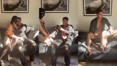 Berk Can: Désir masqué – Session canapé avec un garçon anonyme