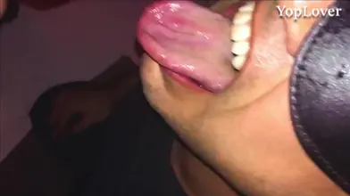 Semence d’Arabe Hétéro directe sur ma langue