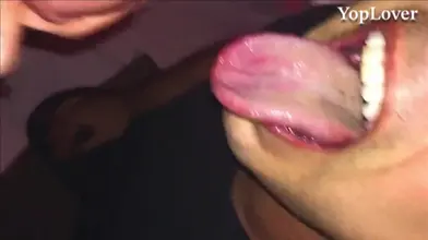 Semence d’Arabe Hétéro directe sur ma langue
