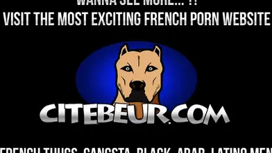 3 gros zobs pour Tony Xoff - 1ère partie : gangbang sans capote sur le parking