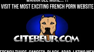 3 gros zobs pour Tony Xoff - 1ère partie : gangbang sans capote sur le parking